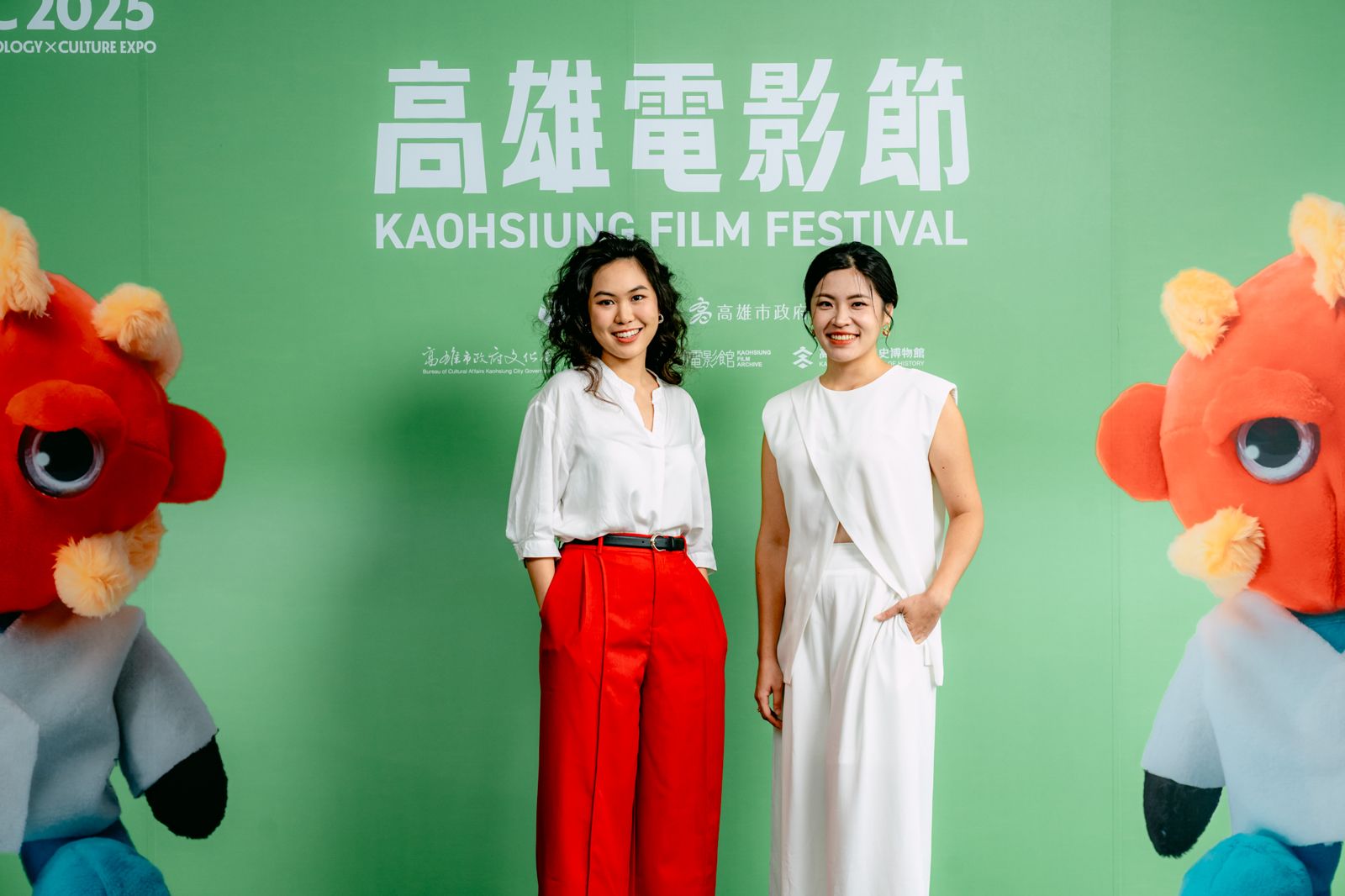 高雄拍《工》導演吳承筠、製片黃映潔。高雄電影節提供