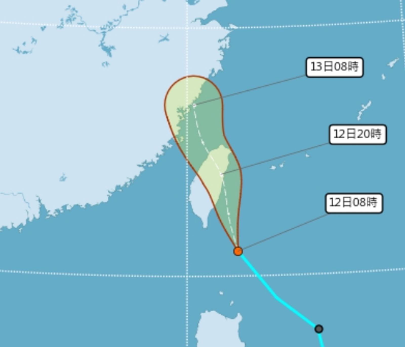 熱帶低壓直撲台！路徑出爐今晚可能登陸　氣象粉專示警：慎防致災性降雨