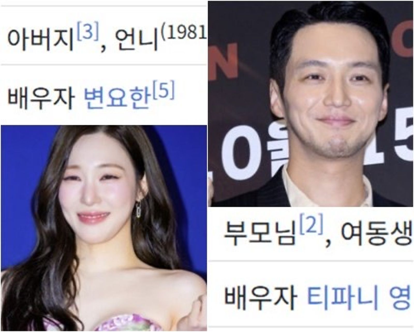 兩人的NAMU WIKI也多了配偶資訊。翻攝NAVER