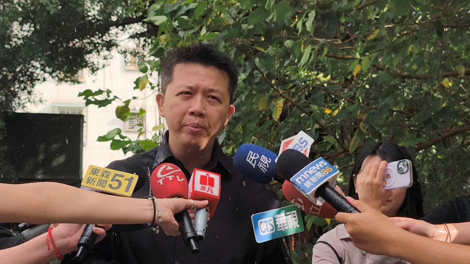 黃逸豪出面受訪。圖/翻攝畫面