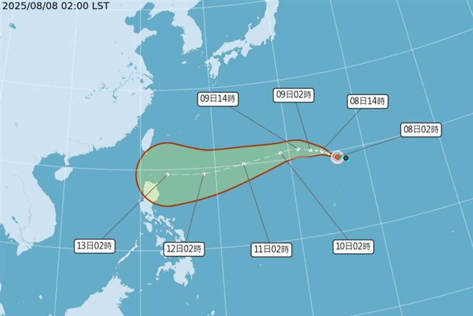 輕颱「楊柳」生成！這天恐成中颱、直撲台灣　專家曝數據：最愛攪局父親節　