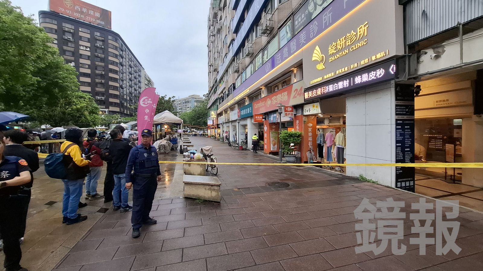 中信銀忠孝分行遭搶，林姓嫌犯已被捕。李依璇攝