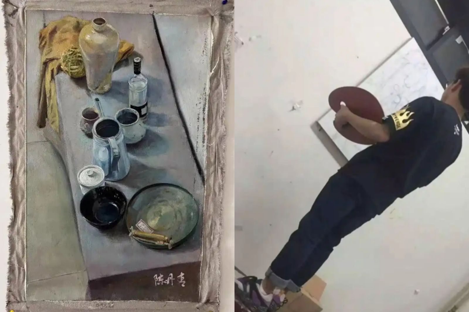 收藏家高價收購「大師畫作」拍賣喊到近千萬 美術系學生:我大一畫的!