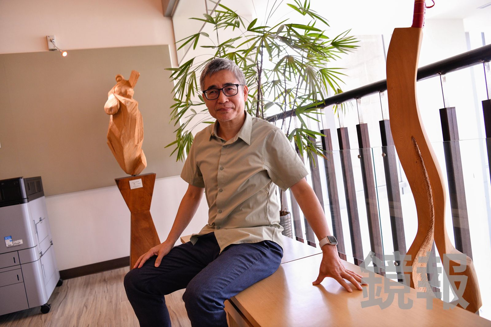 吳介民說，從香港經驗來看，台灣不需對「一國兩制」再抱持幻想或期待。（圖／李智為攝）