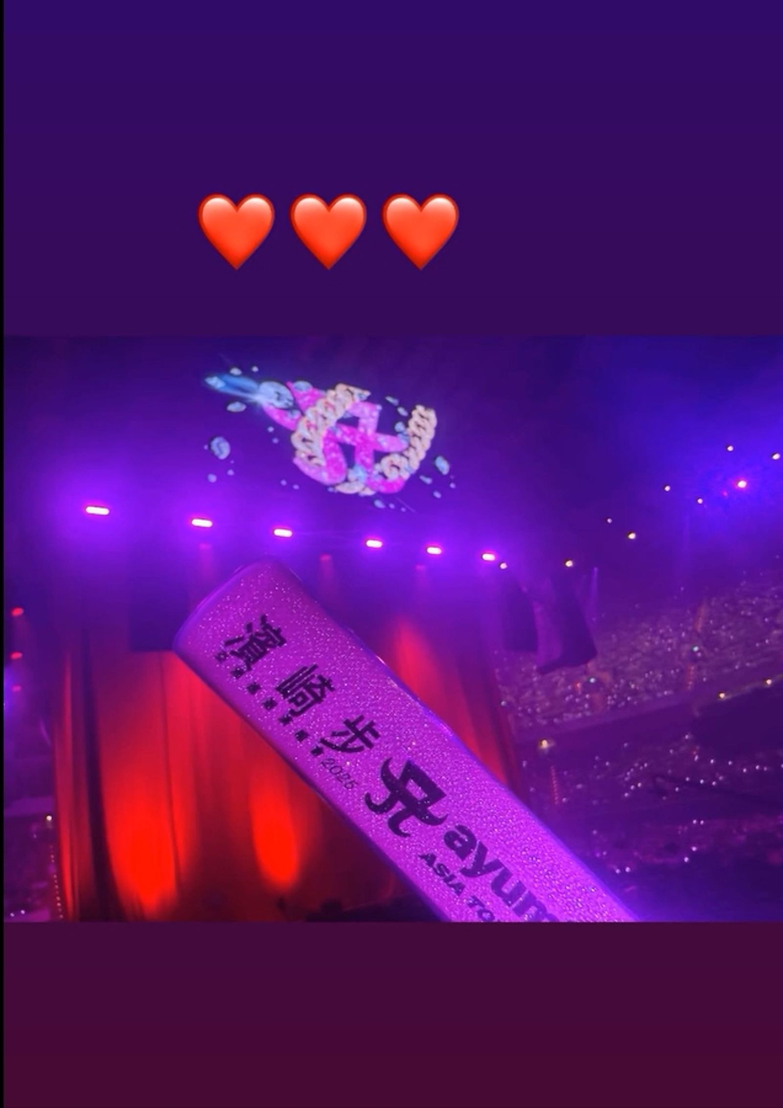 王彩樺今晚朝聖濱崎步小巨蛋演唱會。翻攝FB@taiwanayumi
