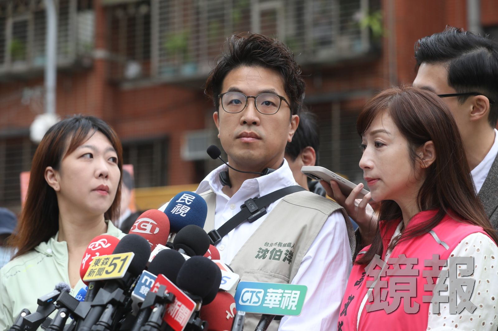 沈伯洋發現遭監控,北檢查出是港資委託徵信業者進行密集跟監。資料照片。圖/攝影林煒凱