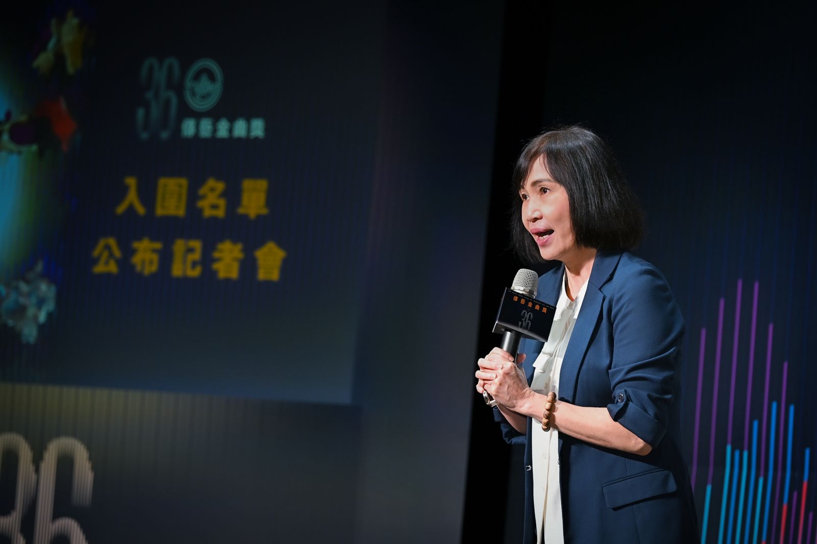 國立傳藝中心主任陳悅宜說，從35換景到36，不只是換一個數字，更象徵代代相傳、勇往直前。三立提供