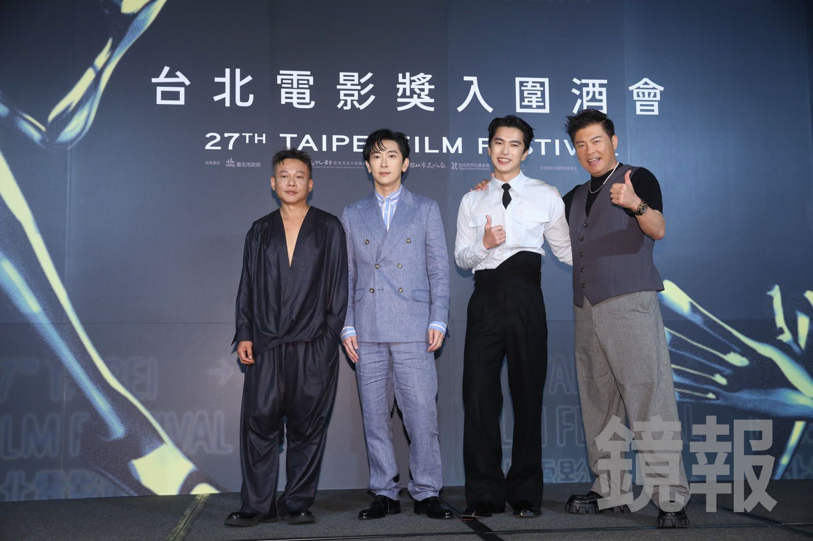 2025台北電影節／曾國城被說長得像曾敬驊　施名帥吐槽：「曾」眼說瞎話