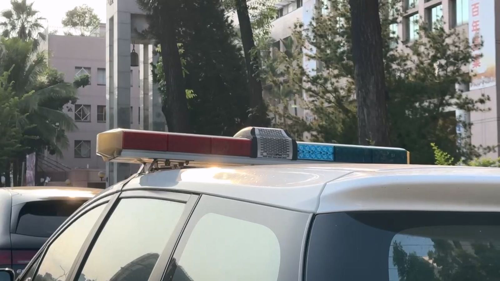 轄區警方到場了解事發原因。圖／民眾提供