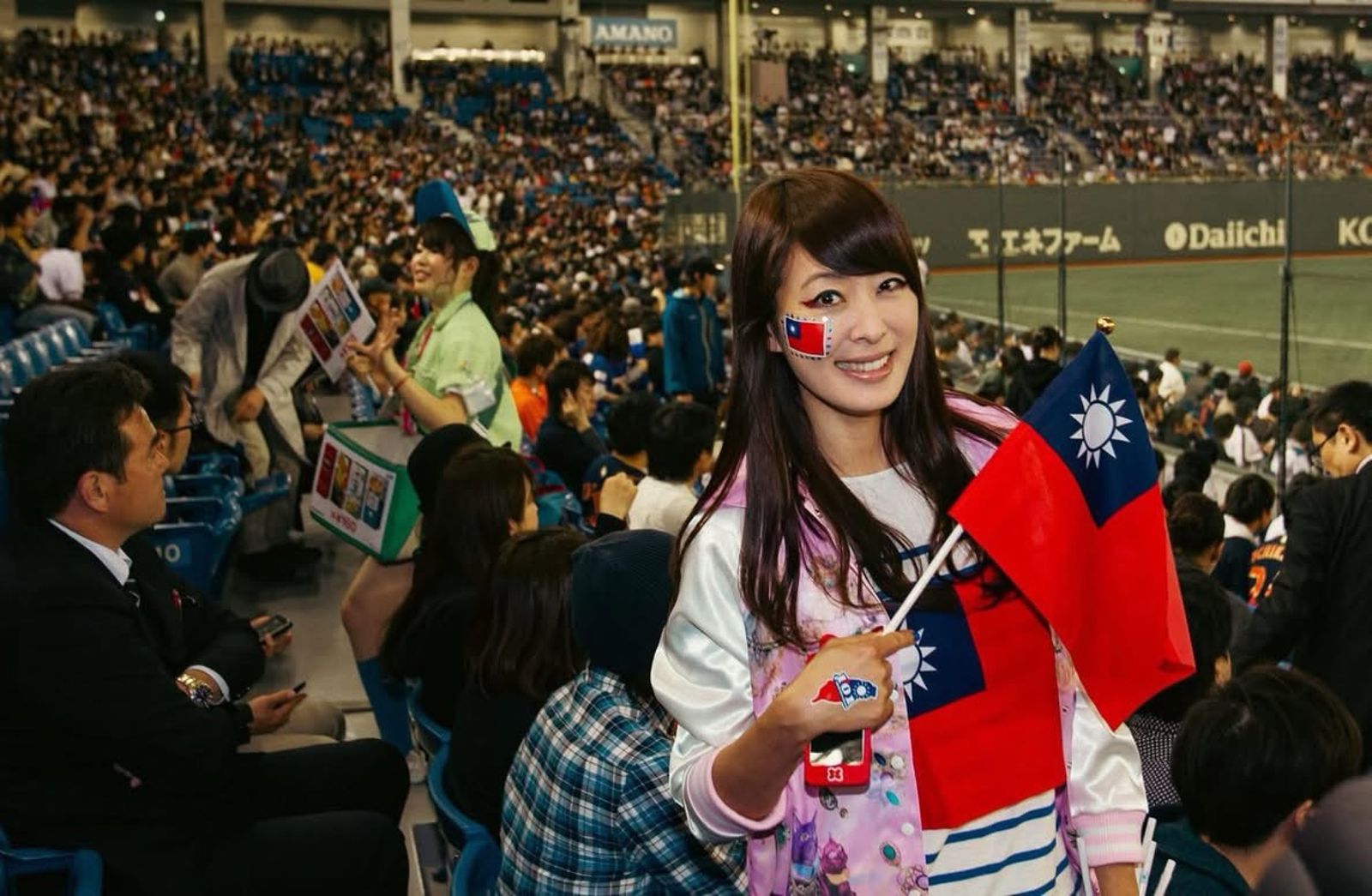 賈永婕13年前就曾去WBC。翻攝賈永婕臉書