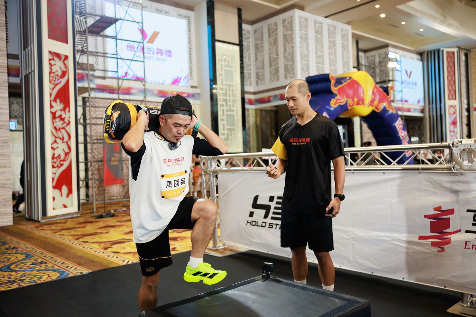 《最強的身體》馬國弼挑戰體能極限。好看娛樂提供