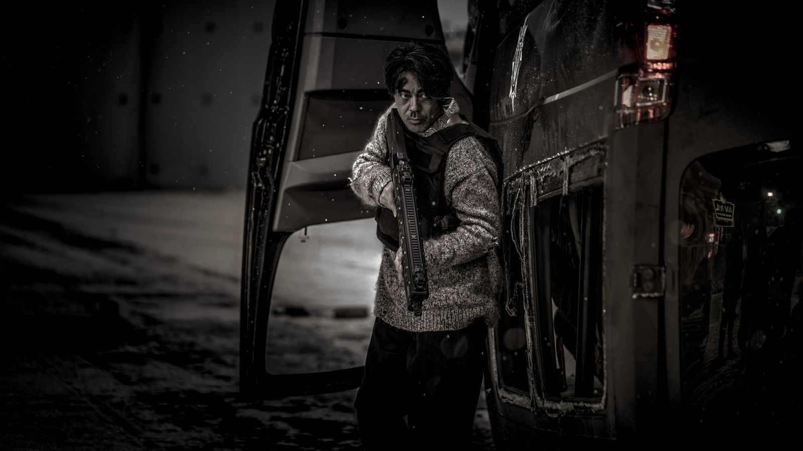 《風林火山》劉青雲飾演警探與歹徒激烈槍戰。壹壹喜喜電影提供