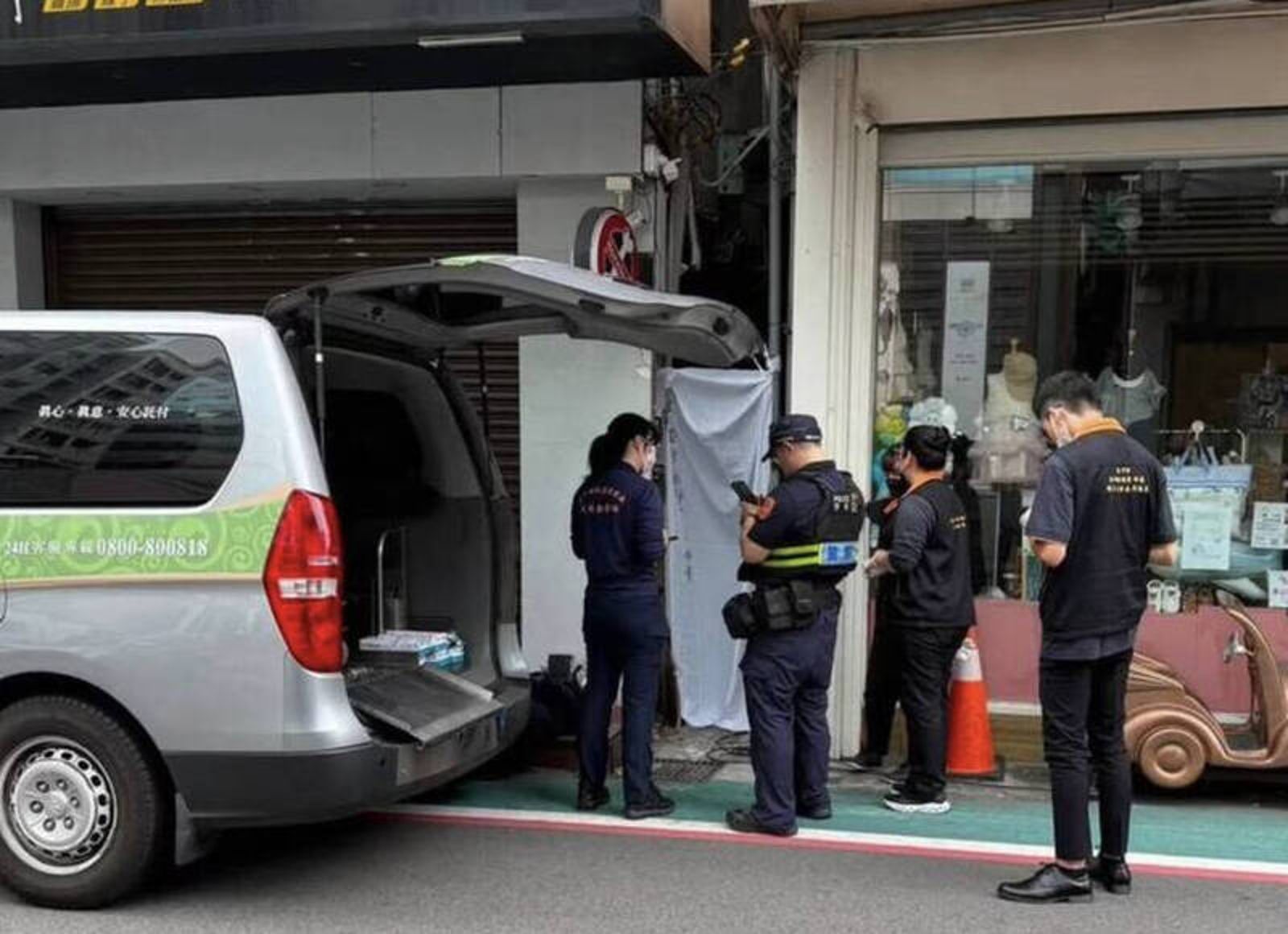 一中商圈防火巷7月2日發現一具屍體。讀者提供