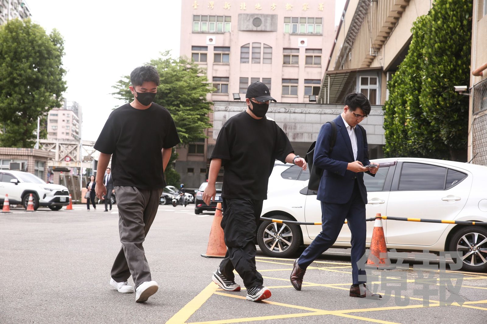 昌璟翔（阿達）閃兵案開庭。李鍾泉攝影