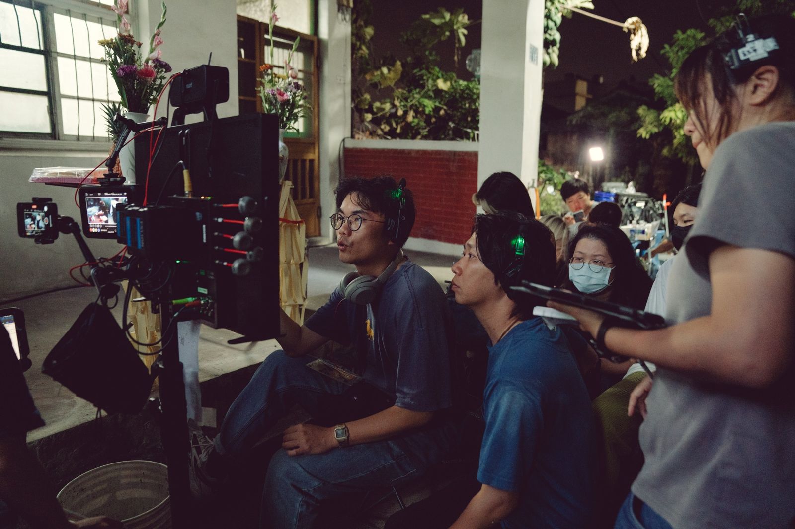 潘客印回彰化社頭老家實景拍攝《我家的事》。翻攝潘客印臉書