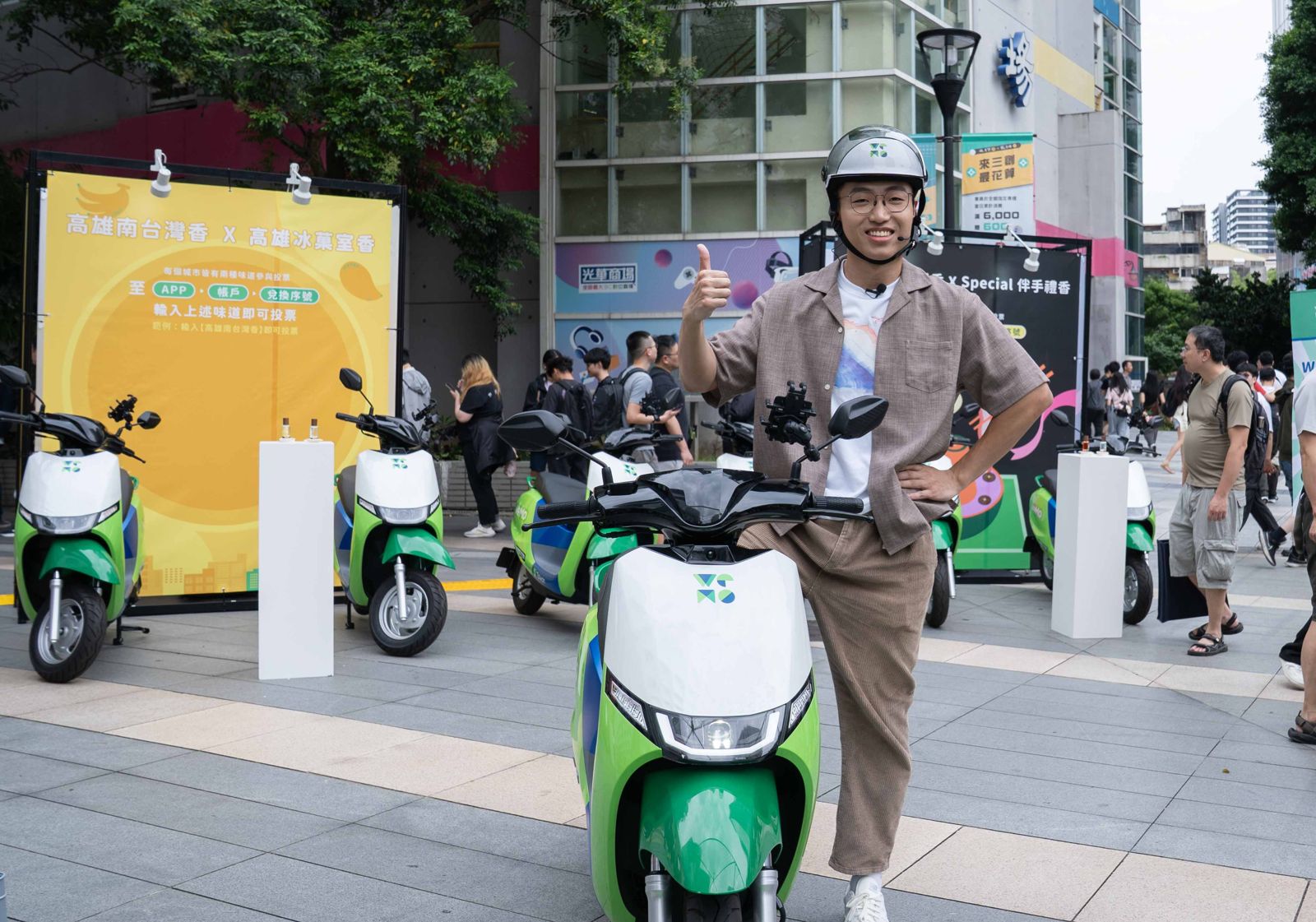 黃大謙透露有跟阿滴去騎車散心。WeMo提供