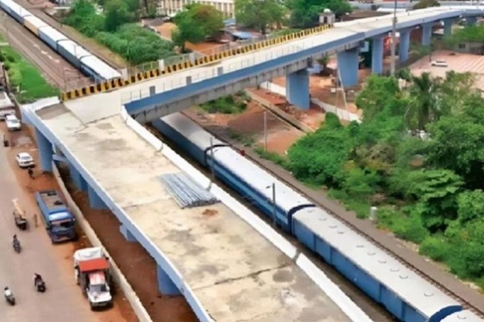 死亡角度！印度斥6000萬高架橋蓋出「魔鬼轉彎」　總工程師竟稱：別無選擇