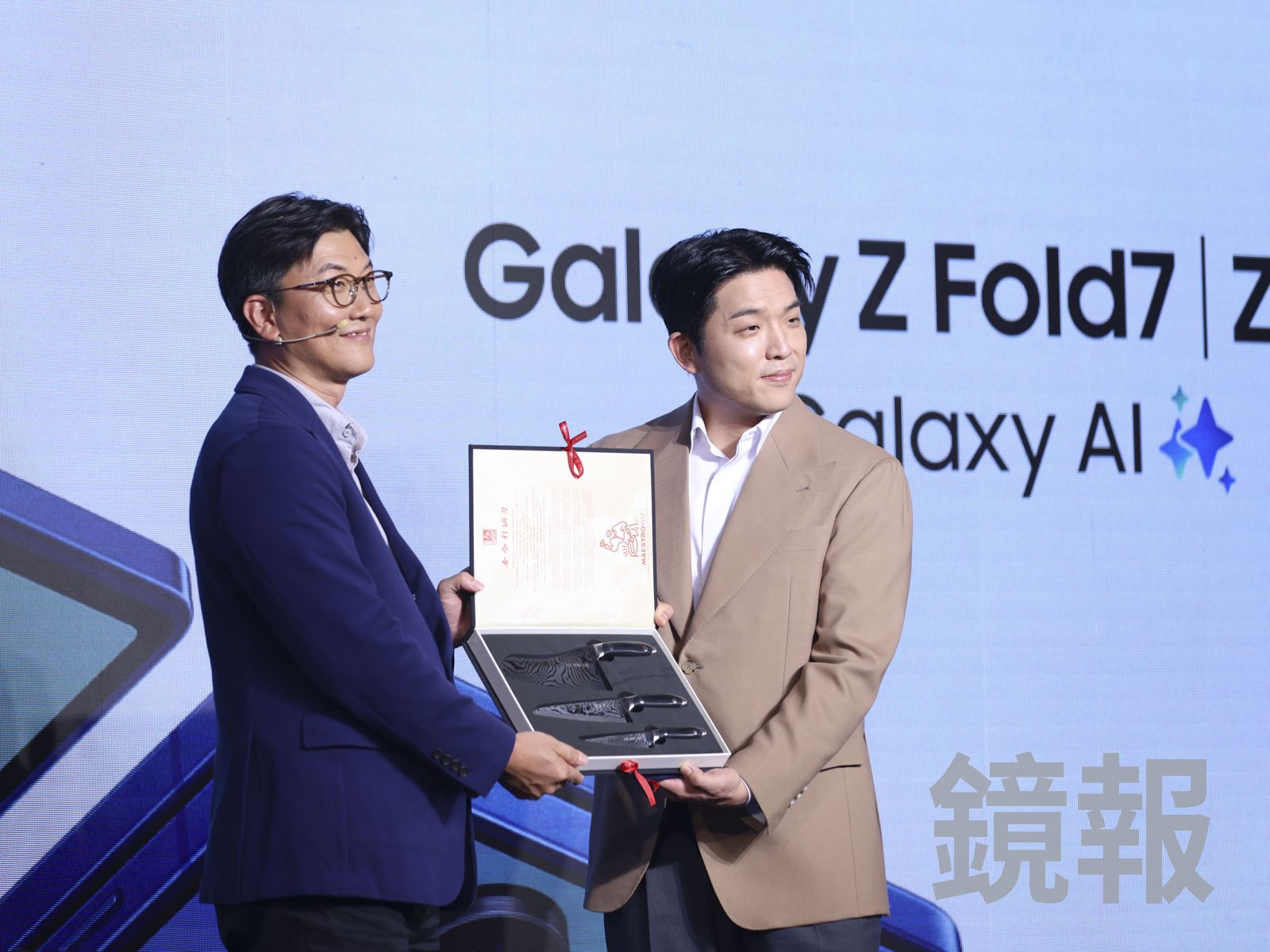 安成宰今在台出席記者會。劉耀勻攝