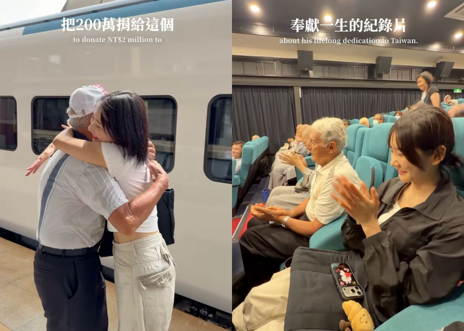 愛莉莎莎做公益。翻攝IG@goodalicia