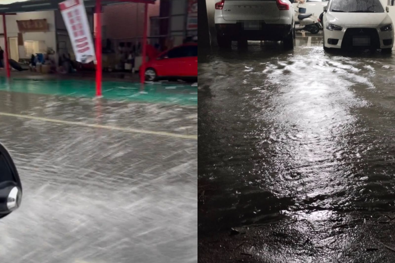 雨彈夜襲！台中60戶淹水、嘉義縣停班課　居民崩潰：水從浴室湧出來