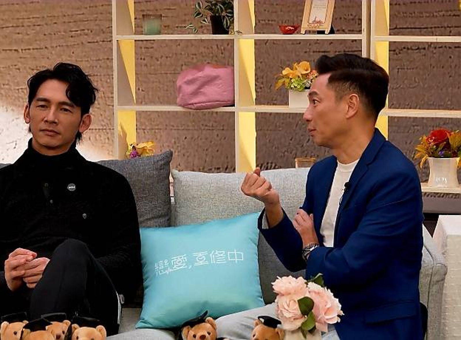 謝祖武表示：「姿廷的真性情太動人了！」。三立提供