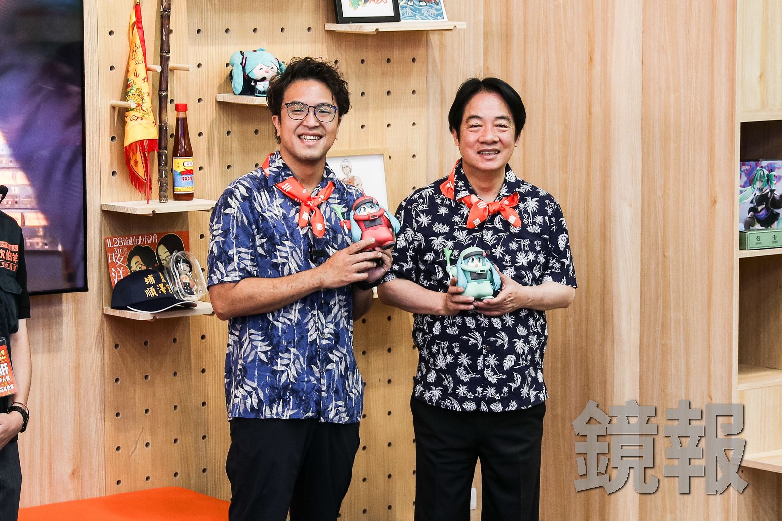 開箱沈伯洋競總目睹「傳說甘蔗」 賴清德感動喊:歡迎大家來沾福氣