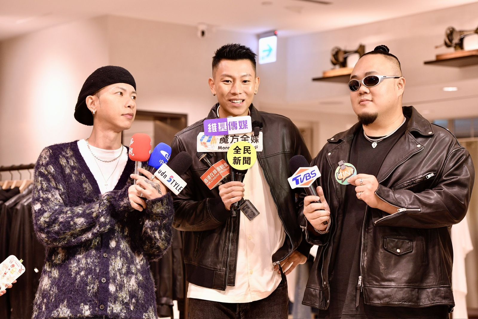 頑童19日出席開幕記者會。李智為攝