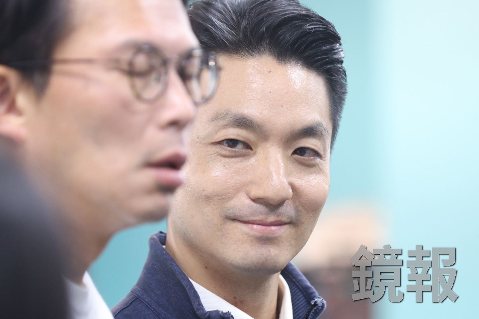 首場電視辯論會時程敲定,台北市長蔣萬安今晚受訪時表示欣慰,並表態若後續有媒體願意主辦,就靜待邀約及協調。攝影劉耀勻