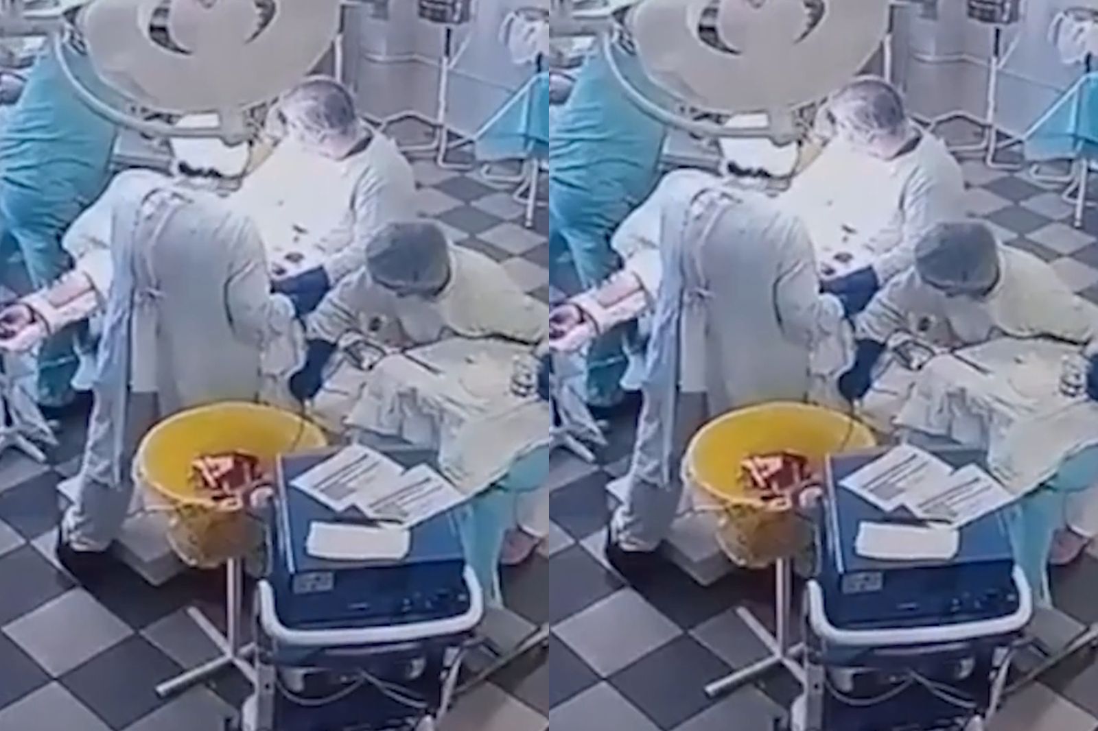 手術房開刀遇8.8強震！俄醫護人員「緊抓病床」敬業畫面曝光