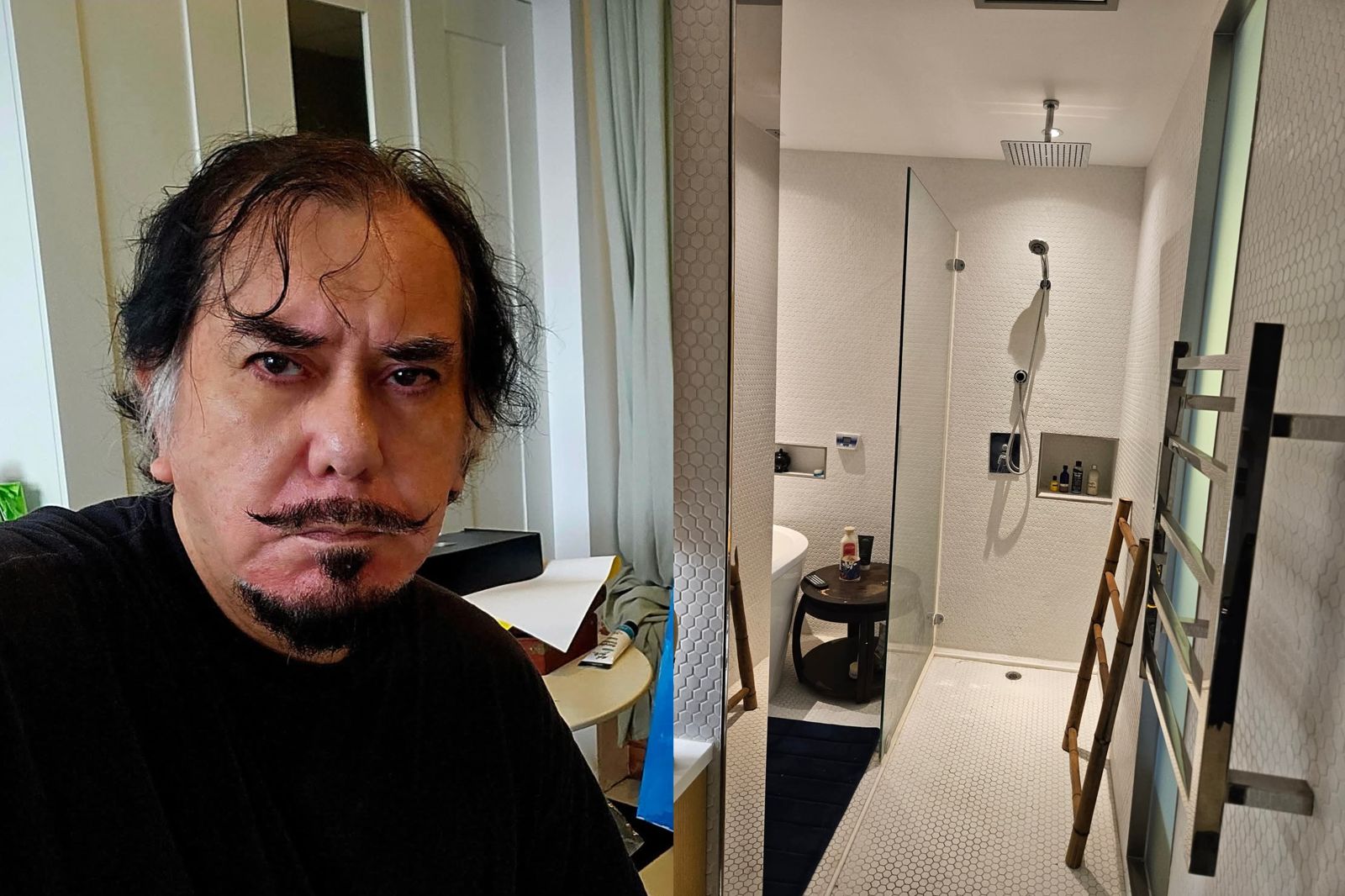 黃秋生遭瘋傳「睡在台灣路邊」!親曬4張廁所照 真實現況曝光