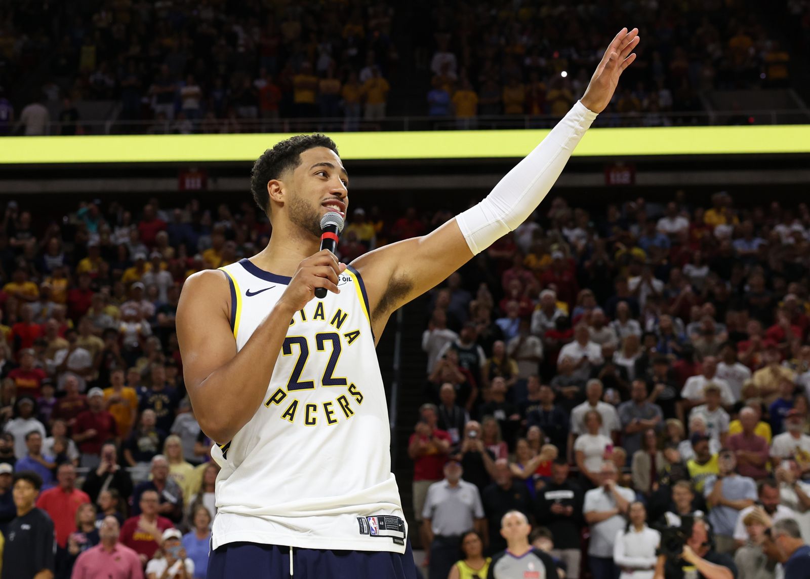印第安納溜馬當家球星Tyrese Haliburton。圖/達志影像