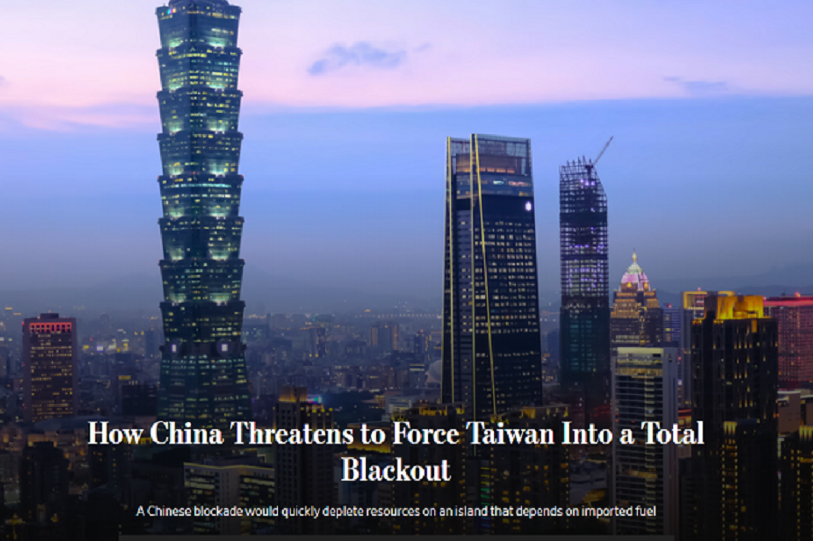 兵推發現台灣弱點!天然氣庫存僅撐11天 中共用一招逼台「用愛發電」