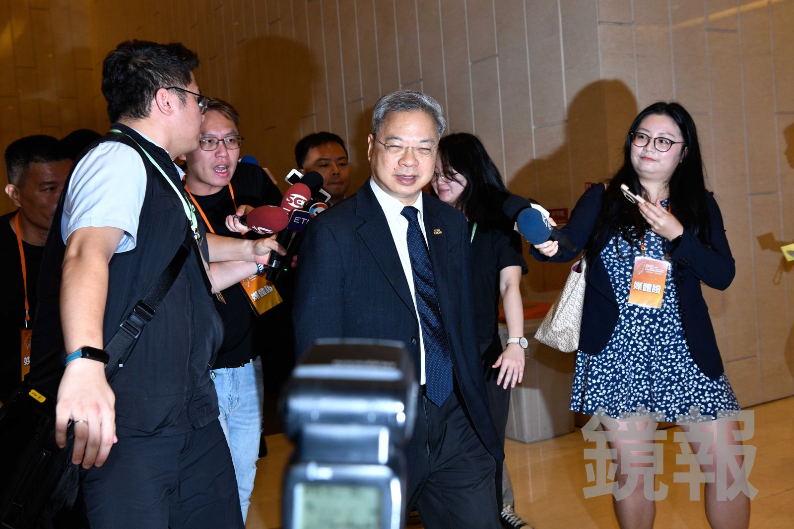 行政院秘書長龔明鑫轉任經濟部長。(圖/李智為攝)