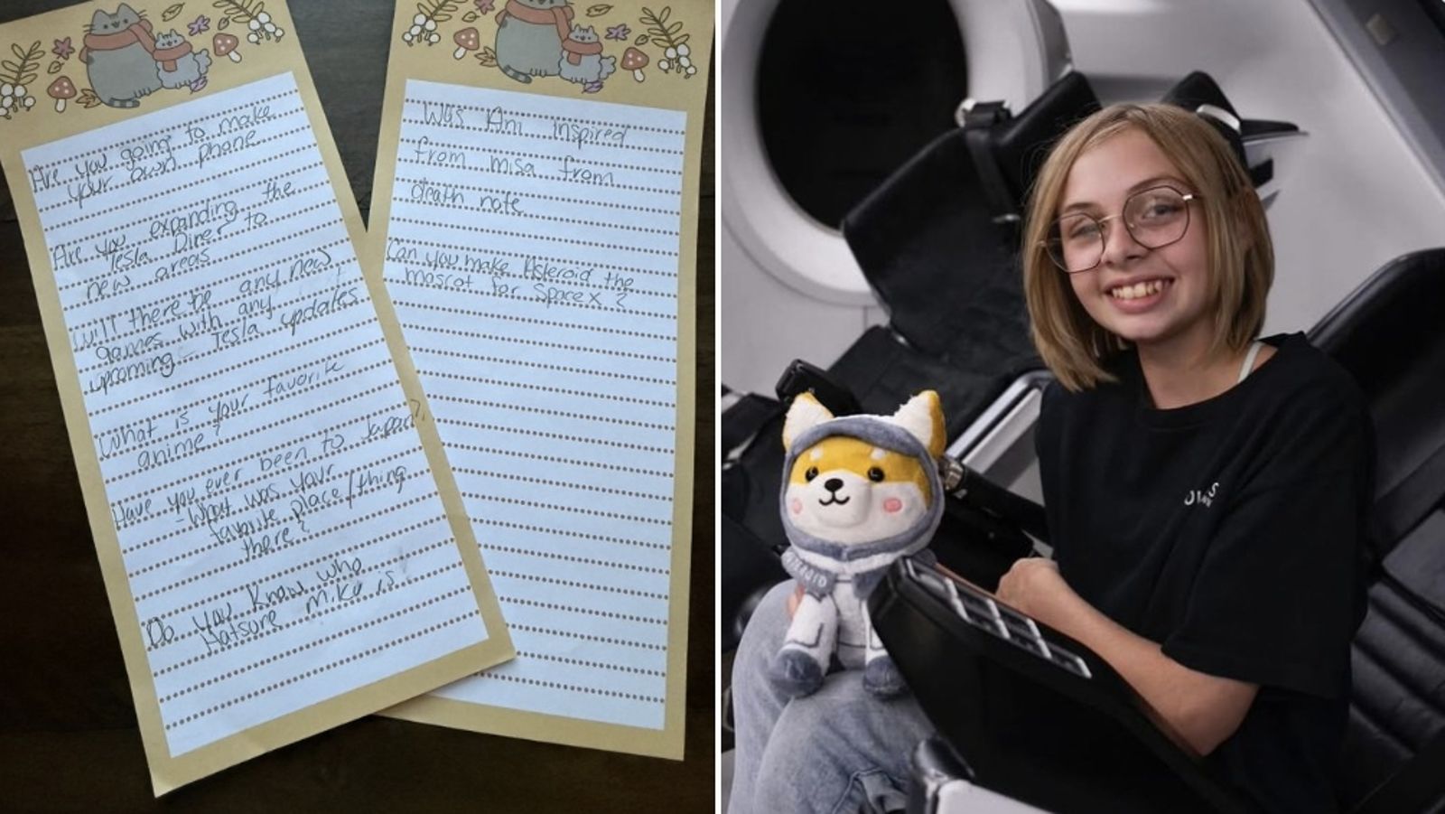 15歲癌末少女臨終「8問馬斯克」夢想曝光…最後結局惹網鼻酸