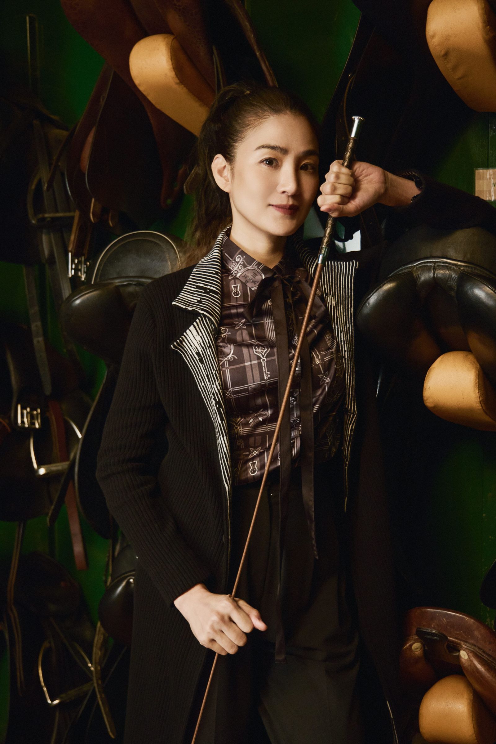 洪小鈴為愛犬減少工作量。幸星娛樂提供