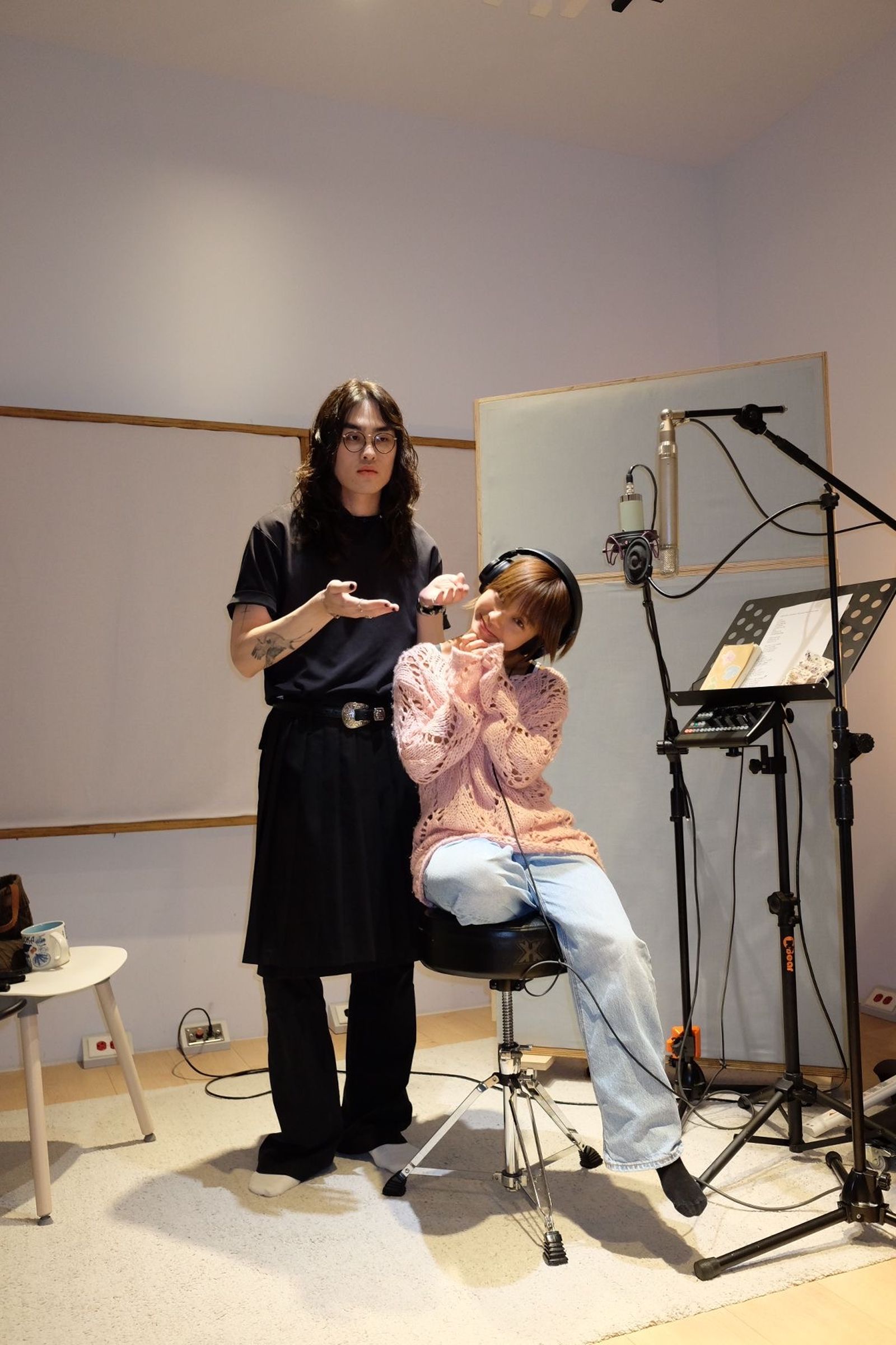 moon tang來台與鶴The Crane相見歡。小金鹿娛樂提供