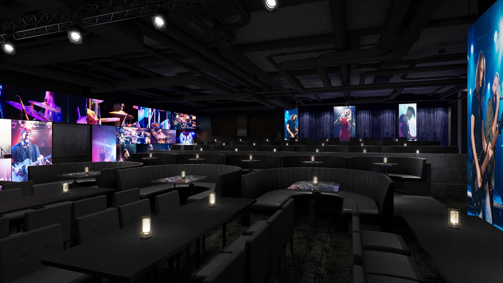 Billboard Live TAIPEI選址ATT 4 FUN 7 樓，約300席的專屬空間。Billboard Live TAIPEI提供