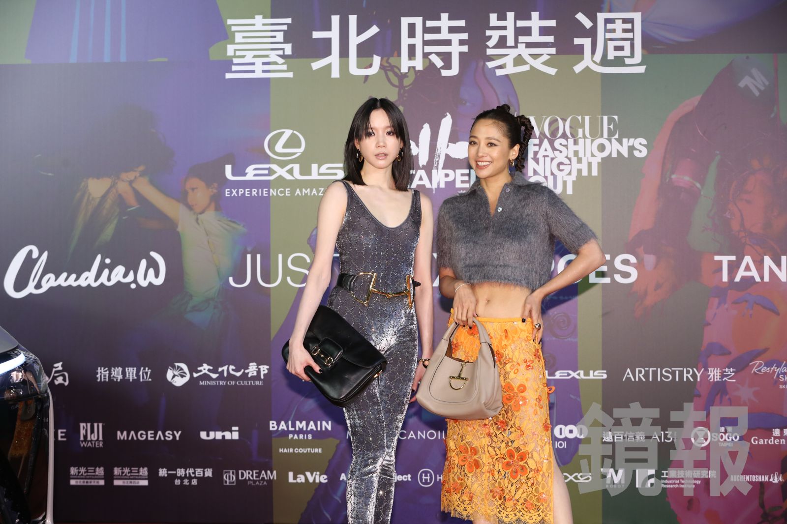 程予希（左起）、吳映潔。李鍾泉攝