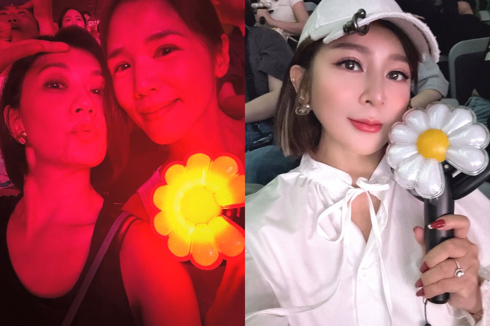 眾星朝聖GD！賈靜雯曬小花手燈　春風驚嘆「這件事」：若是我們早被揍
