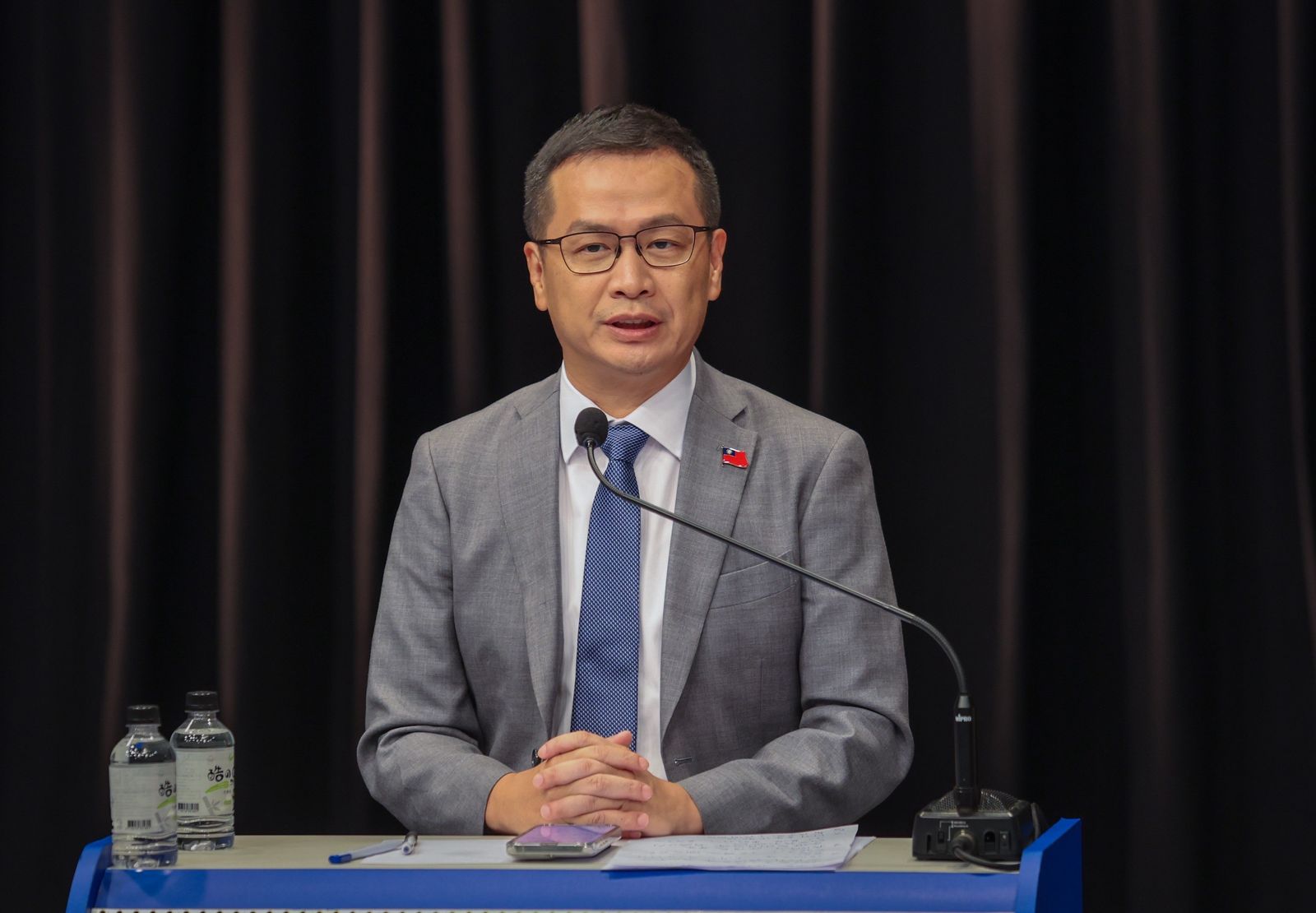 羅智強表示，對於任何抹黑、抹黃、乃至於抹紅的不實消息，自己表達嚴厲譴責。若確有此事，相關單位應追究背後的責任。（圖／中國時報提供）