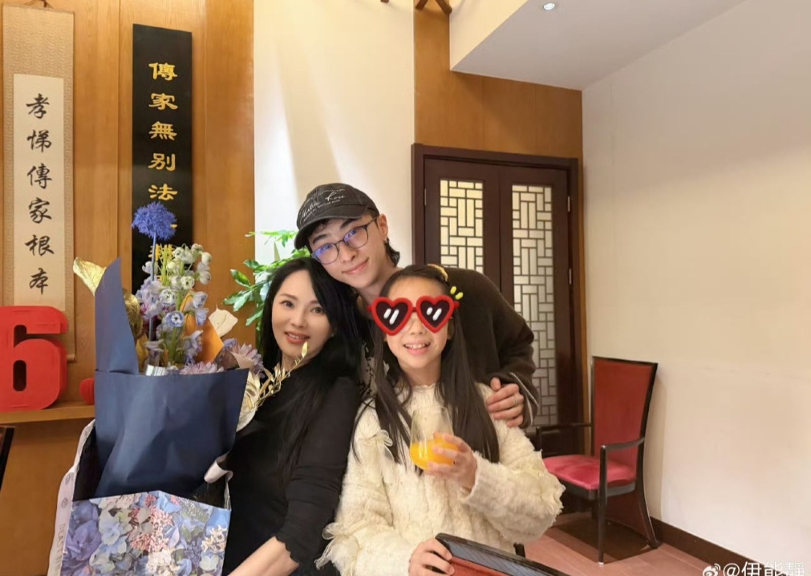 伊能靜4日過58歲生日。翻攝伊能靜微博