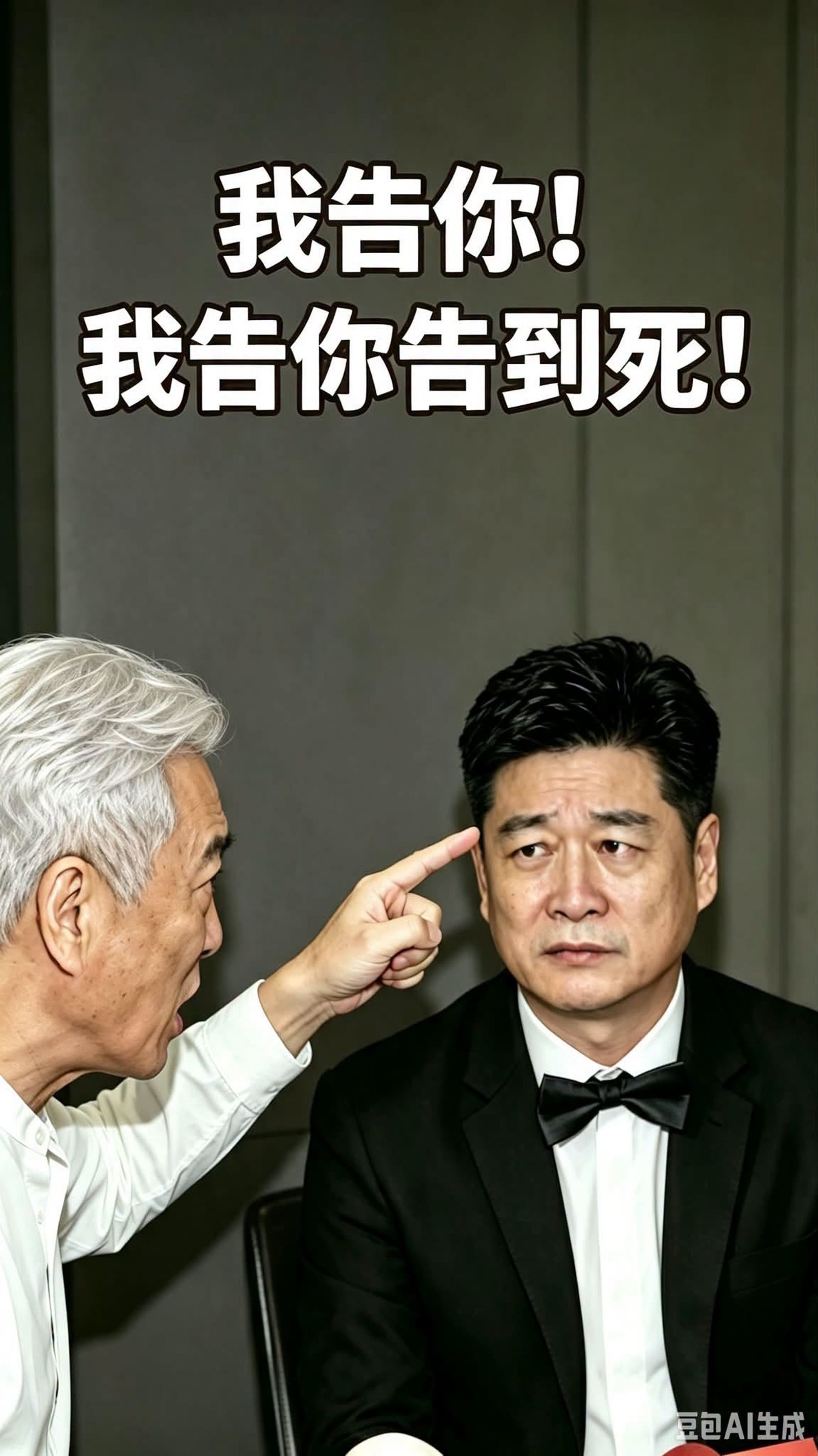 王伯安故意製作姜厚任罵自己的搞笑圖片。翻攝王伯安臉書