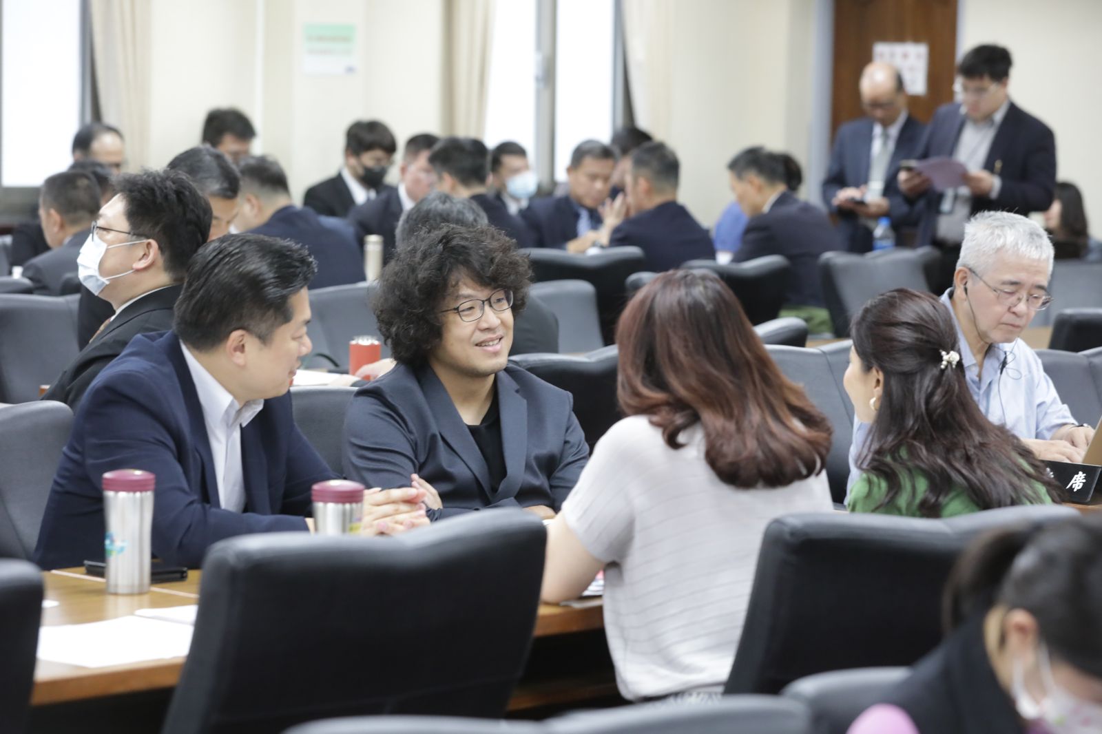 國民黨指控沈伯洋是第五縱隊的嫌疑犯。林煒凱攝