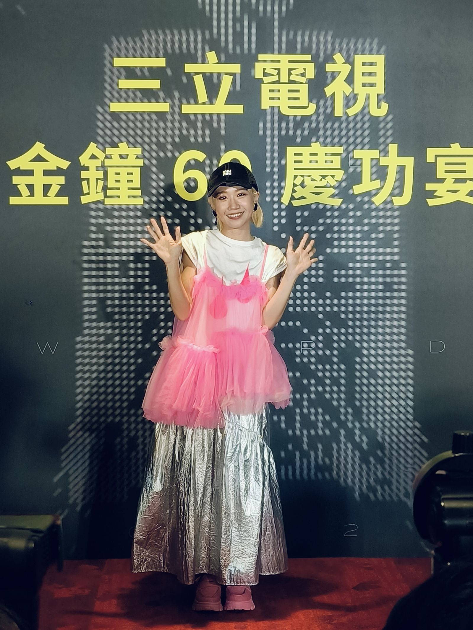 Lulu典禮結束後出席三立慶功宴。尤嬿妮攝