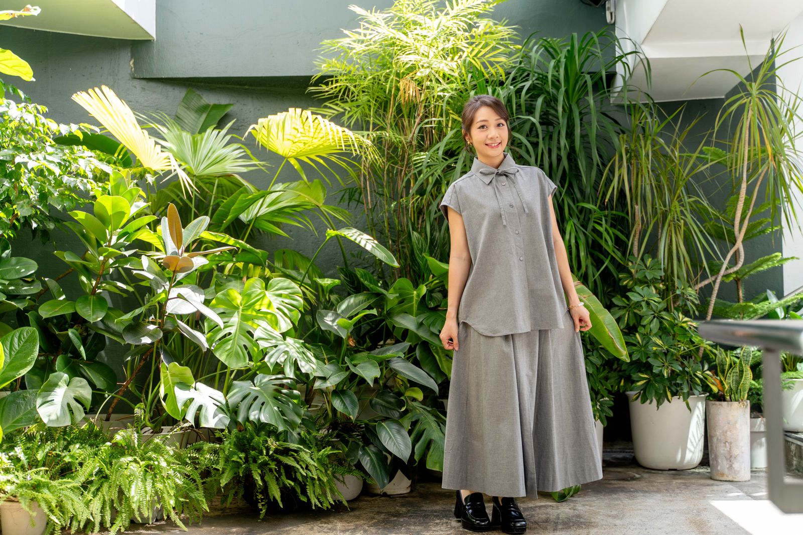 《今天愛上我》安乙蕎飾演黃文雅，富有正義感，常因說話直被誤會。圖／大愛