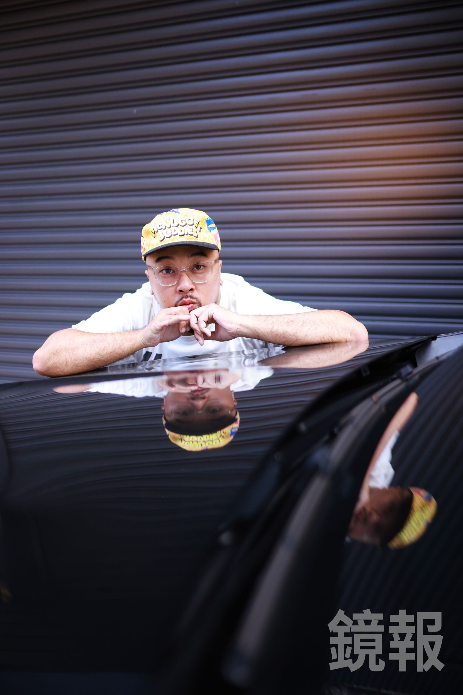 美麗本人得知獲獎時，把小女兒抱起來晃。劉耀勻攝