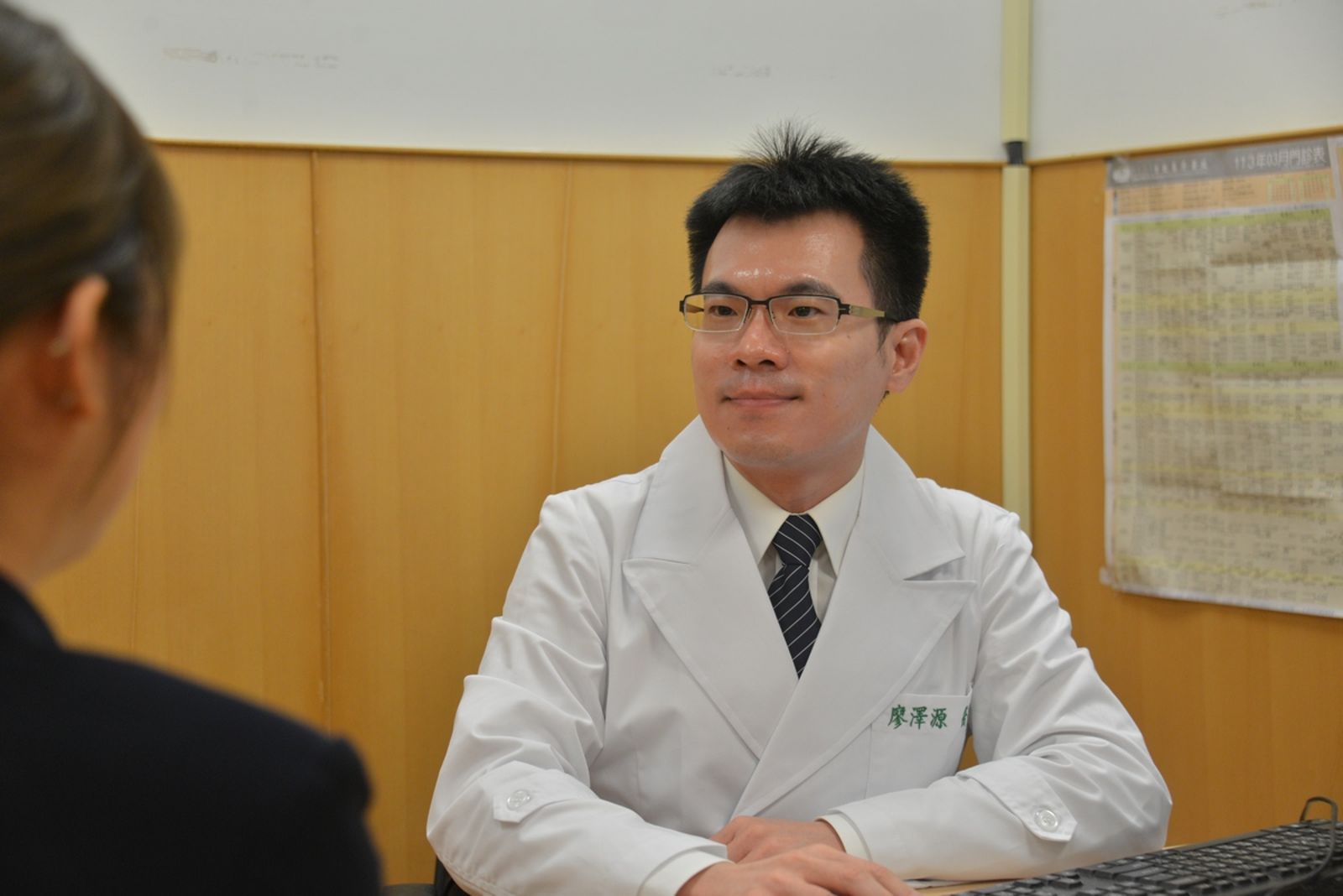 廖澤源醫師表示，患者術後恢復狀況良好。圖／台北慈濟醫院提供