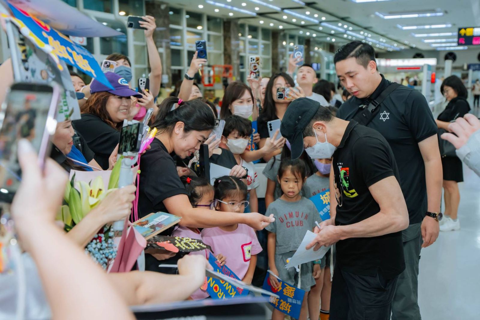 郭富城6日飛抵高雄為演唱會準備。iMe TW提供