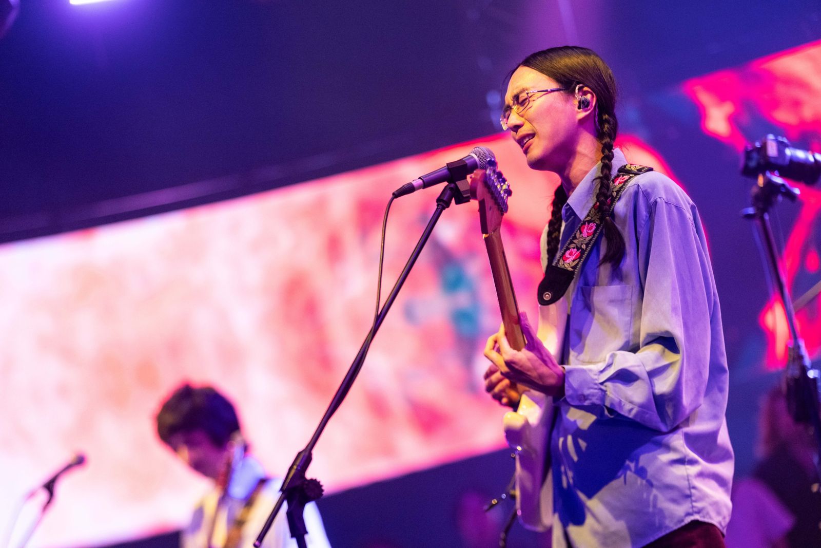 百合花樂團吉他手林奕碩。樂團祭提供