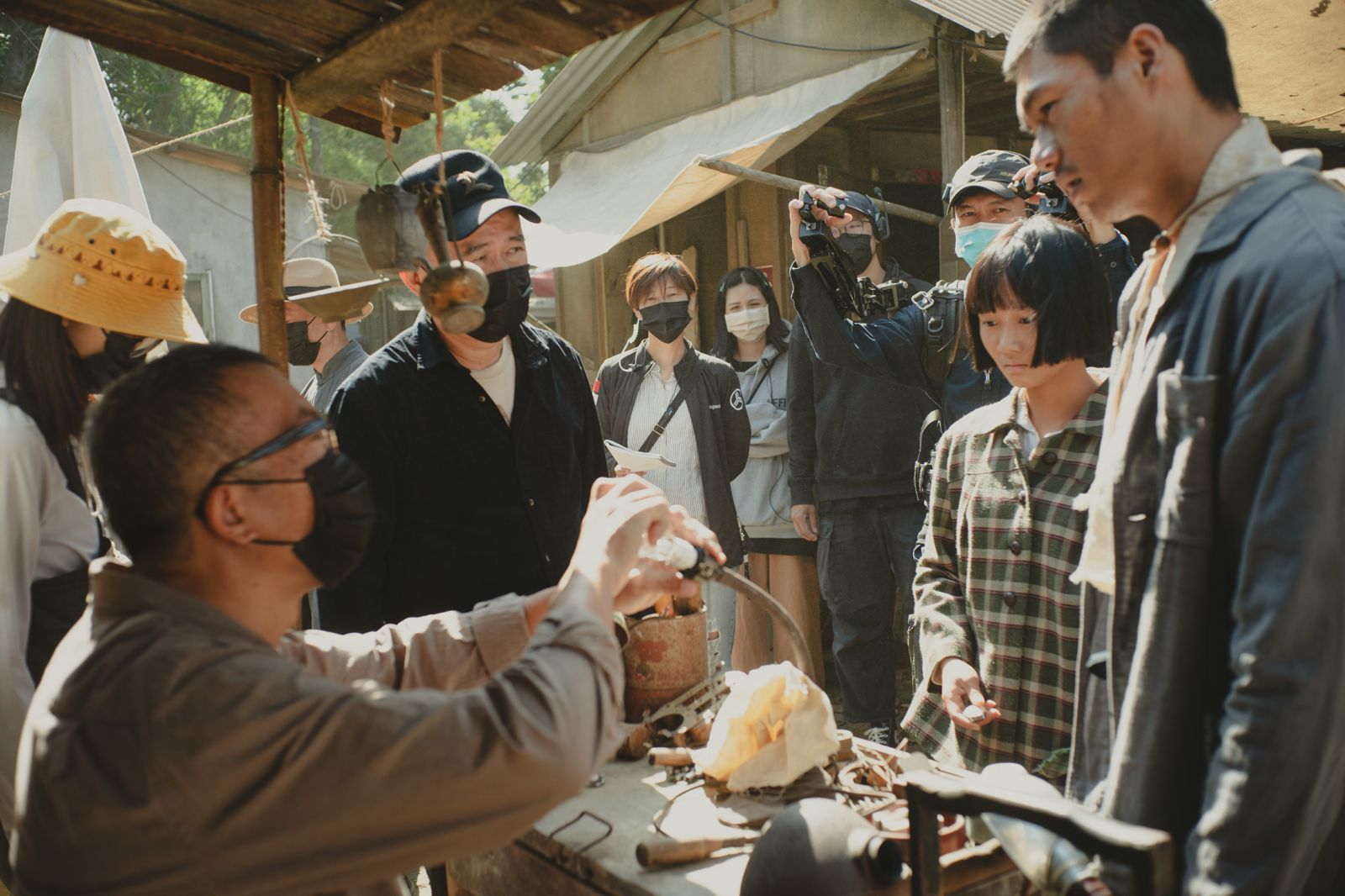 方郁婷在電影《大濛》中的精湛演技,讓導演陳玉勳大讚「完全就是個天才!」。華文創提供